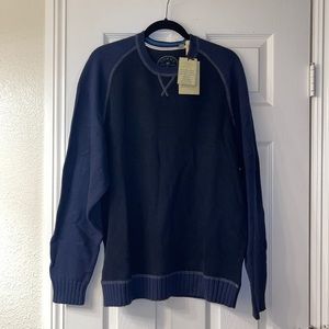 Tommy Bahamas blue crewneck sweater